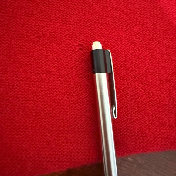 Izod Lacoste 80s Red Knit Cardigan Sweater Sz L - Picture 8 of 8